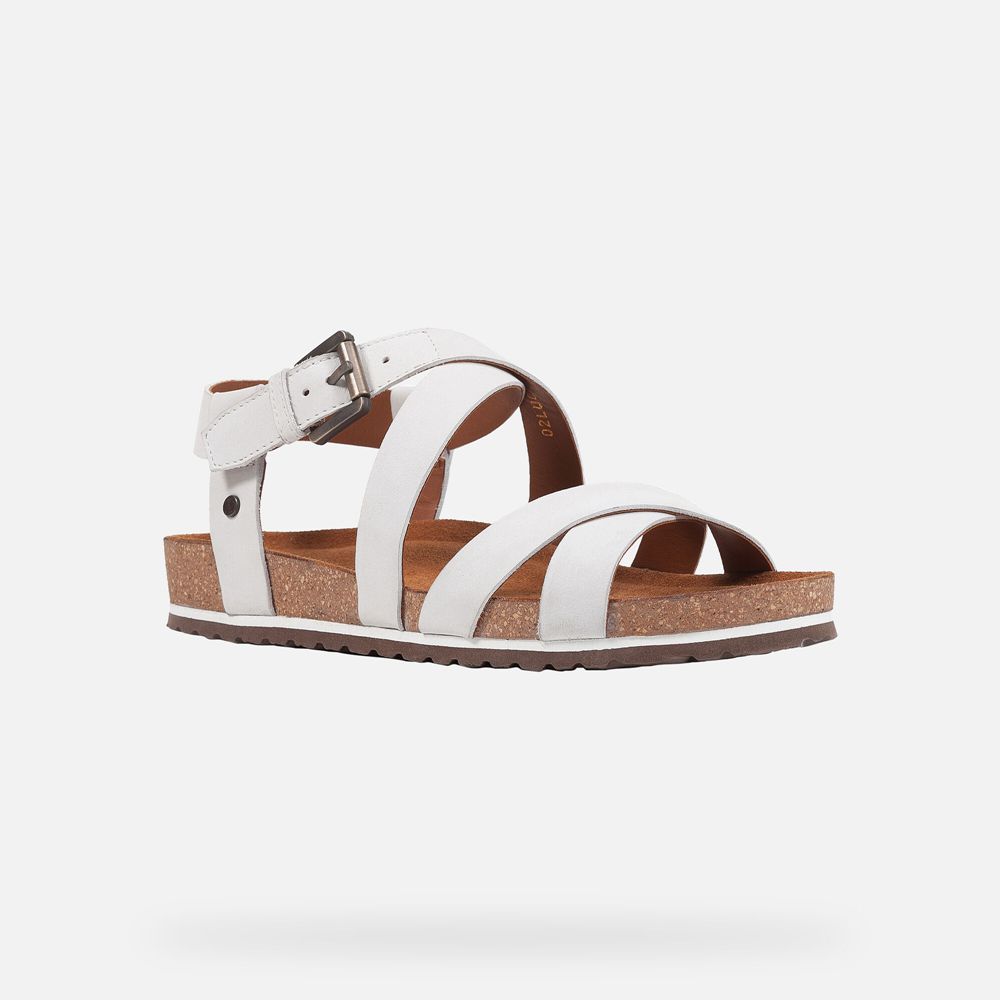 Sandalias Geox Senhora Branco - Spensierata - RMWIX1026